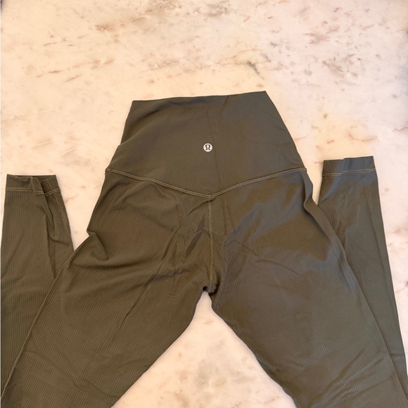 lululemon athletica Pants - Lululemon Ribbed Align Leggings